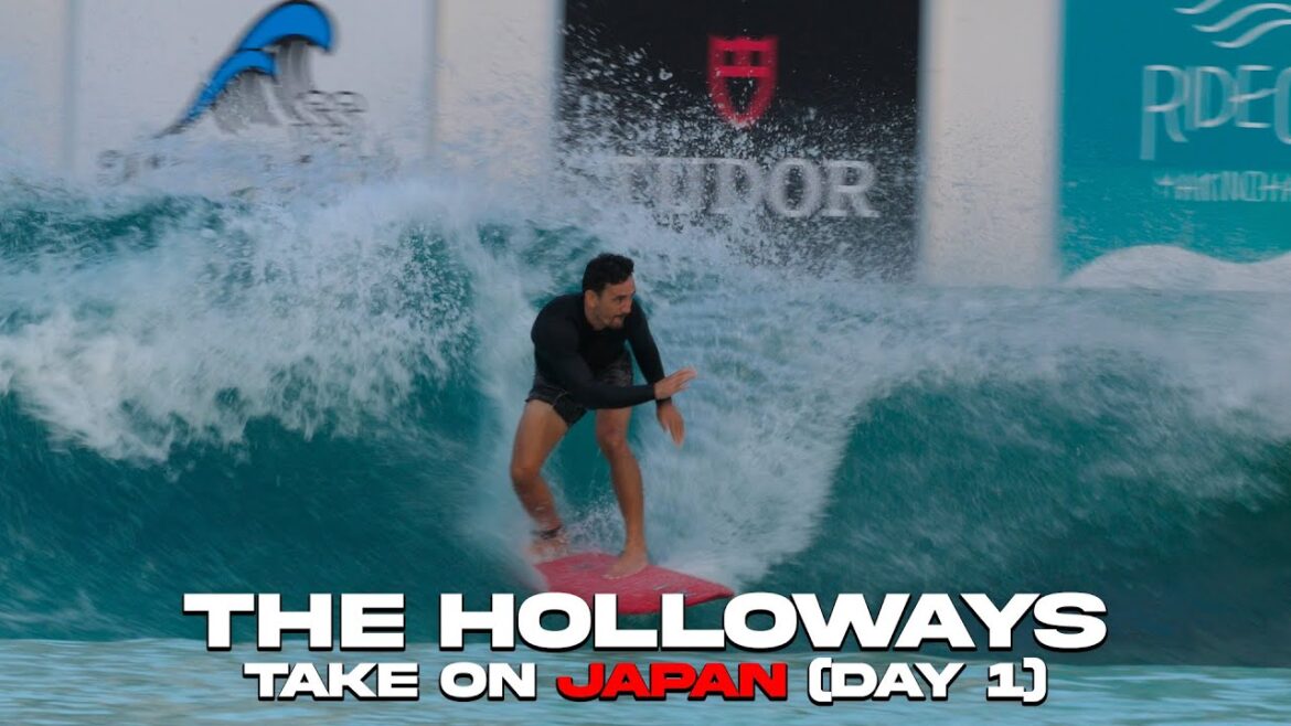 Max Holloway goes SURFING in JAPAN | The Holloways Max Holloway goes SURFING in JAPAN | The Holloways
