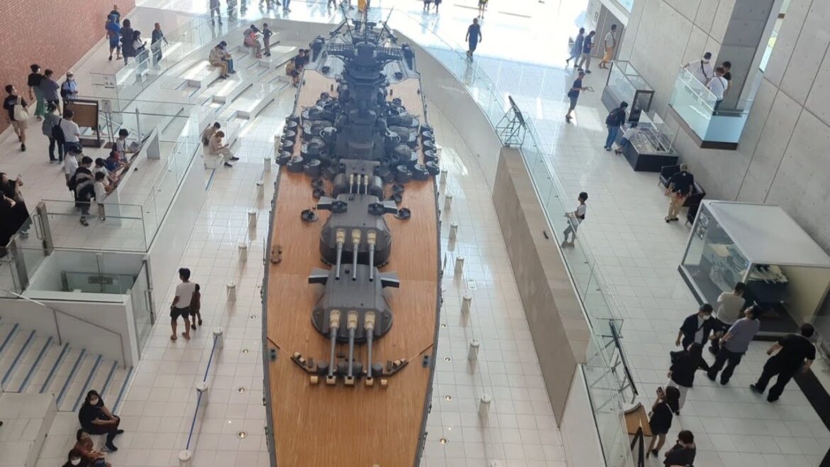 [Japanese Navy] Go to the Battleship Yamato Museum in Kure City, Hiroshima