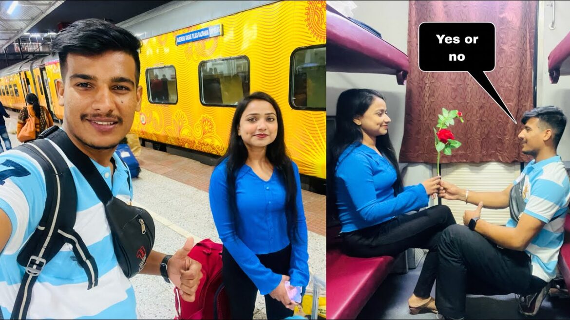 Valentine Propose to Dr.Abhya in Rajdhani First Ac || Patna Tejas Rajdhani Valentine Propose to Dr.Abhya in Rajdhani First Ac || Patna Tejas Rajdhani