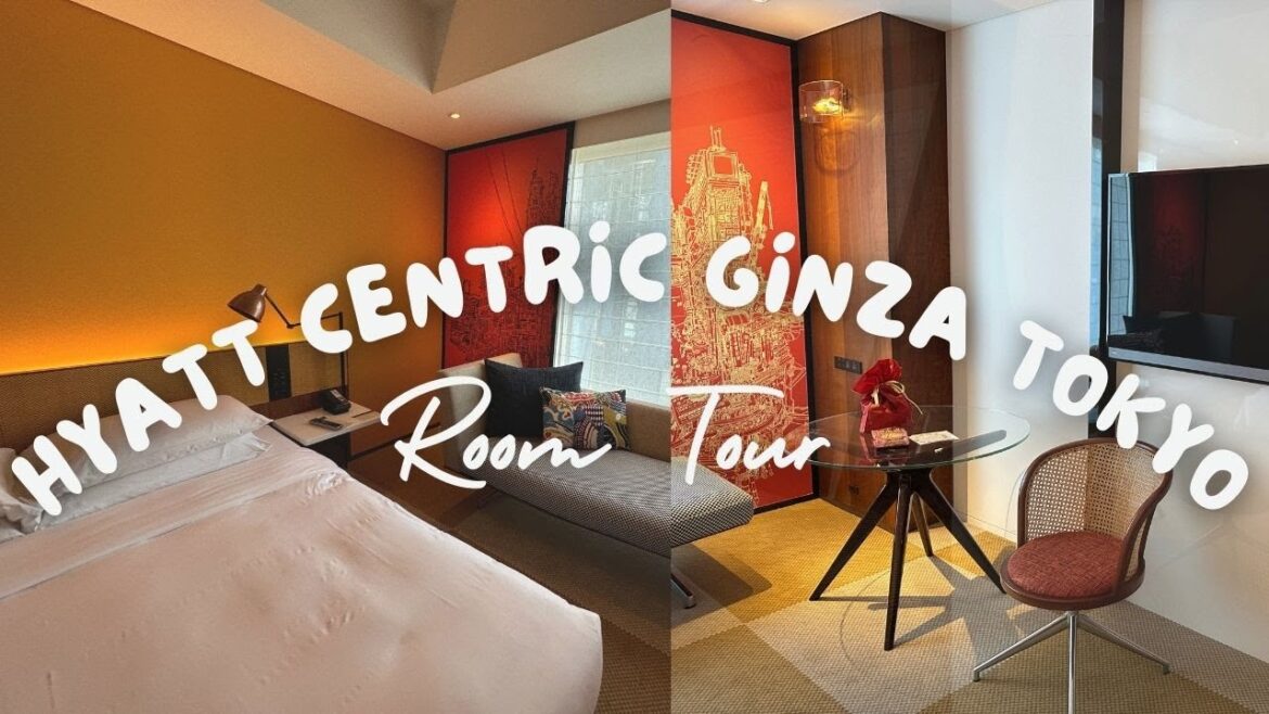 Hyatt Centric Ginza Tokyo 🇯🇵 Room Tour by a 6-Year-Old