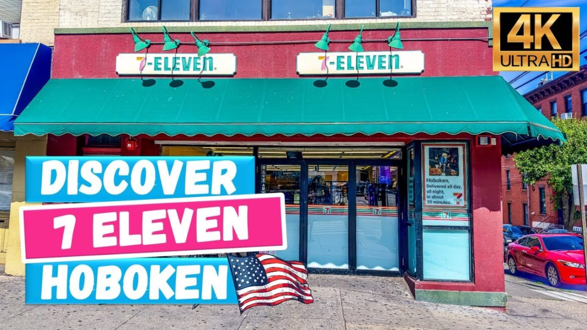 Discover 7 Eleven Convenience Store in Hoboken, NJ, USA 🇺🇸 [4K Video]