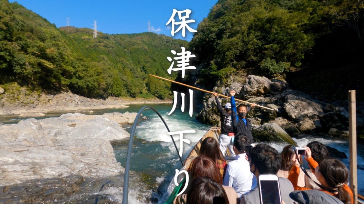 [4k]Best River Boat Ride in Japan-Hozugawa River Boat Ride Arashiyama Kyoto Japan 保津川下り
