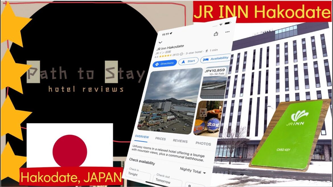 On My Path to Hakodate, Japan |||  JR Inn Hakodate