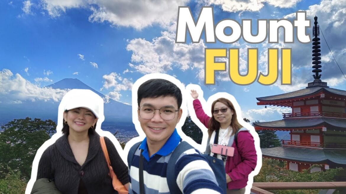 JAPAN VLOG | Exploring Lake Kawaguchiko + Mount Fuji + Chureito Pagoda + Food Trip