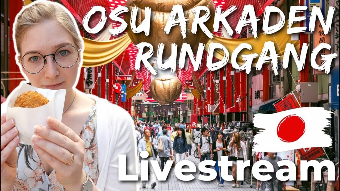 Osu Shoppingstreet Rundgang