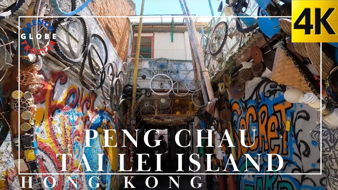 [4K] Hong Kong Sunny Day Epic Island Walking tour 2022 🇭🇰 PENG CHAU—  TAI LEI 坪洲 大利烏龜石 香港散步