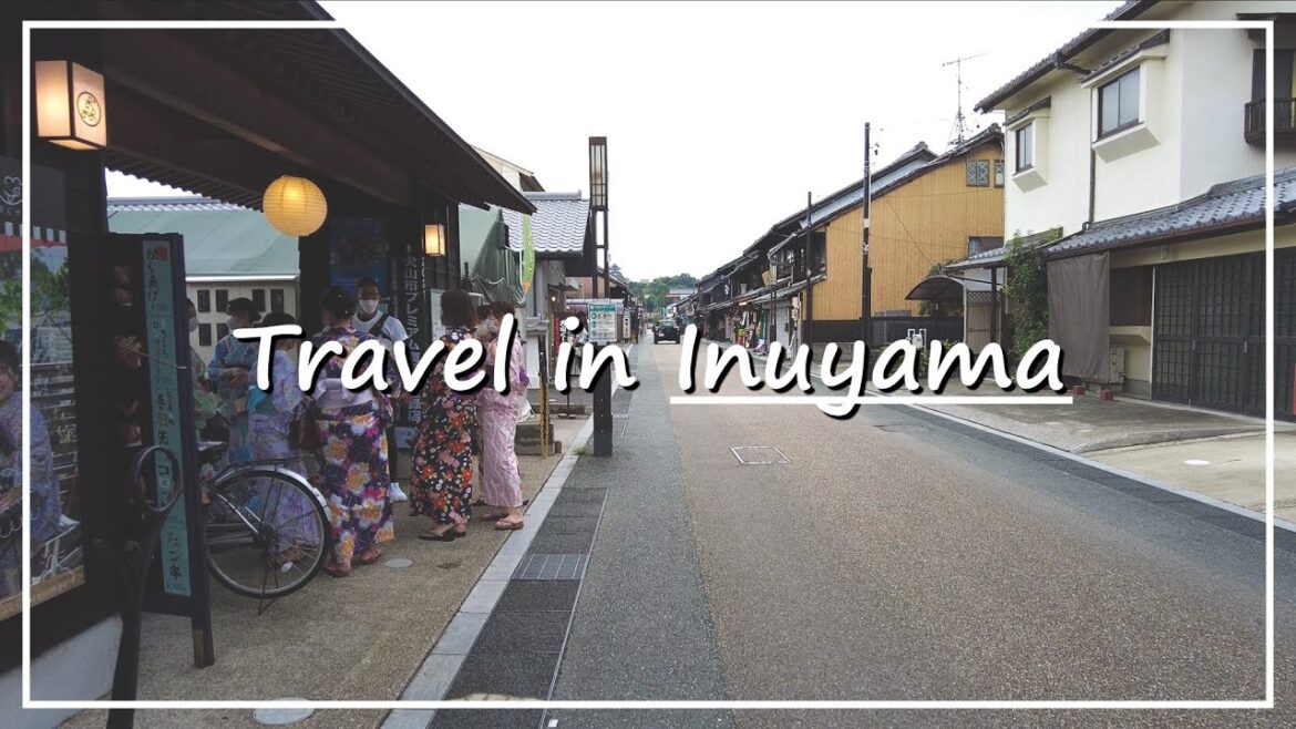 【Japan Walk 4K】Inuyama City in Aichi | Quaint Town With Snack Shops and Kimono Rentals 【Japan Walk 4K】Inuyama City in Aichi | Quaint Town With Snack Shops and Kimono Rentals