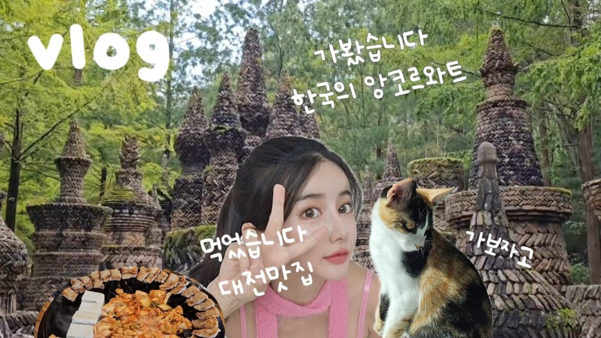 대전 맛집 브이로그 | 대전 놀거리 | 봉명동 무쇠김치삼겹살 | 상소동산림욕장 | 옛터 | 도안동 우소 야끼니꾸 | 코디 룩북 | Travel Korea daily outfits