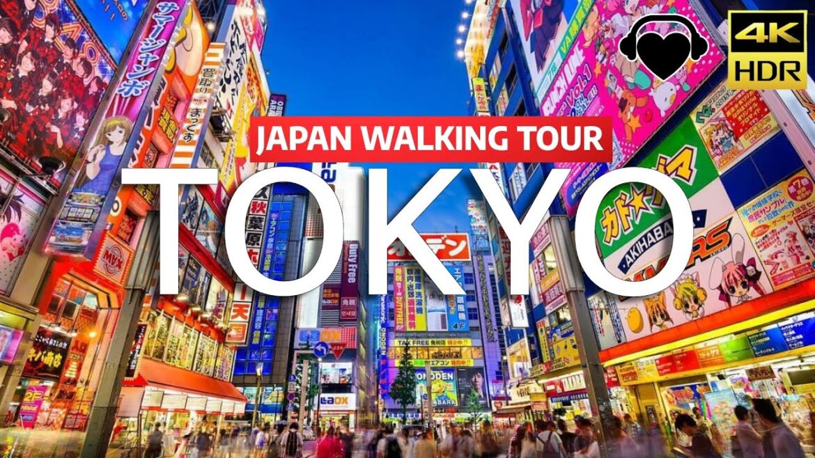 🇯🇵 TOKYO WALKING TOUR - 東京散歩 - 秋葉原から新大久保まで WALK THE STREETS JAPAN NIGHT - 4K HDR Shibuya -Shinjuku