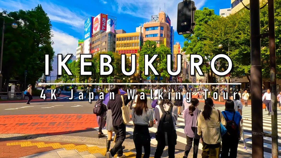 4K Japan walking tour Ikebukuro October 2023 4K Japan walking tour Ikebukuro October 2023