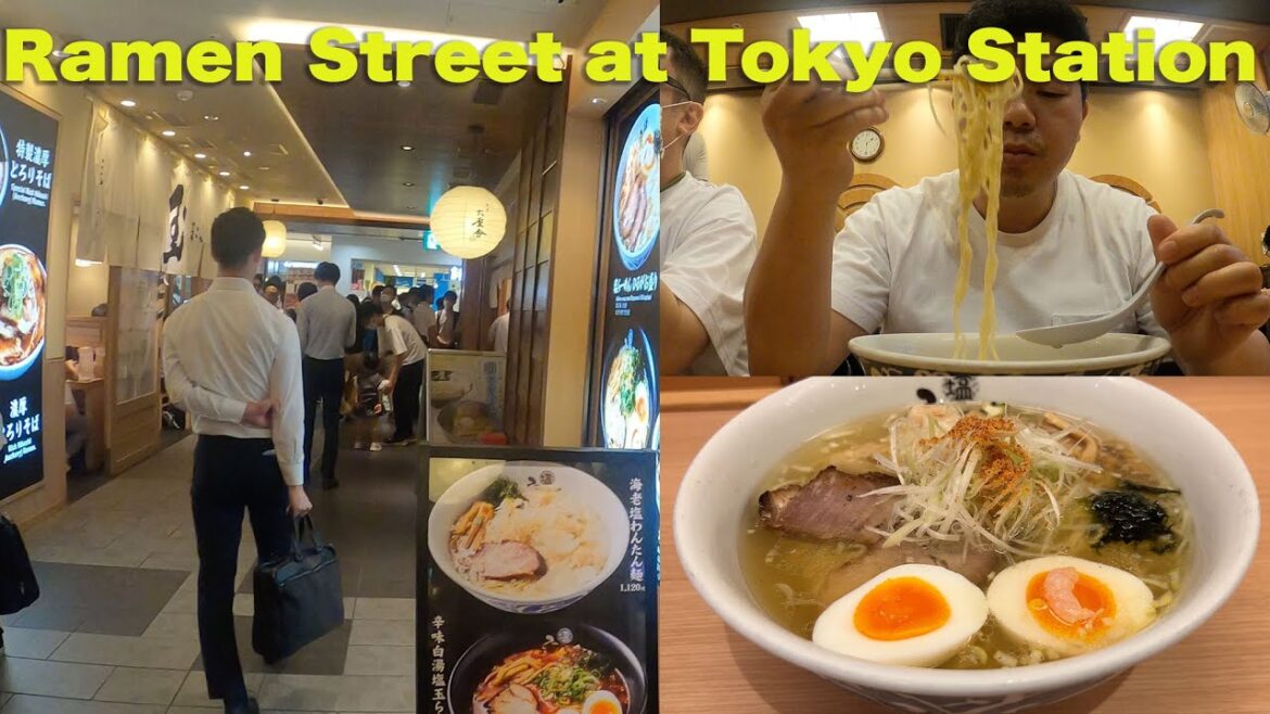 Found the best Ramen at Tokyo’s Ramen Street in Tokyo Station | First Street tour Found the best Ramen at Tokyo’s Ramen Street in Tokyo Station | First Street tour