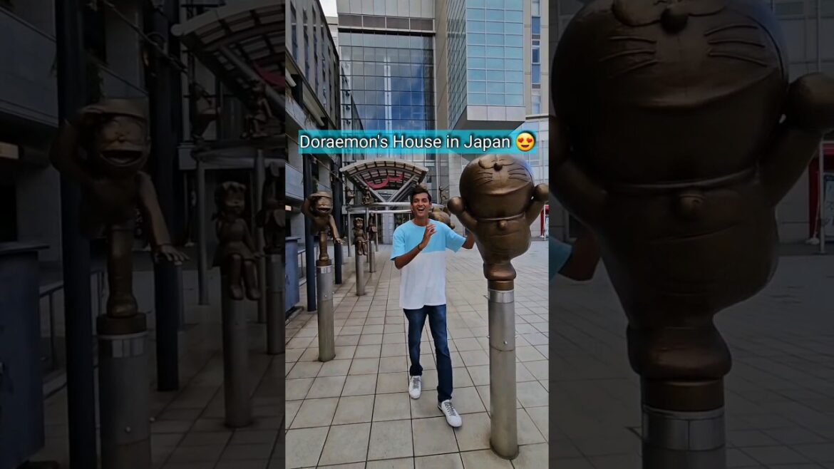 #Doraemon village in Japan #shorts