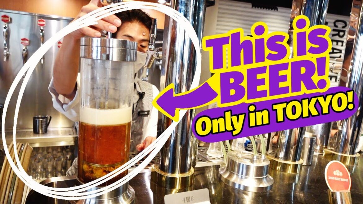 I found Tokyo’s most Unique BEER in Ebisu, Tokyo's Beer culture capital