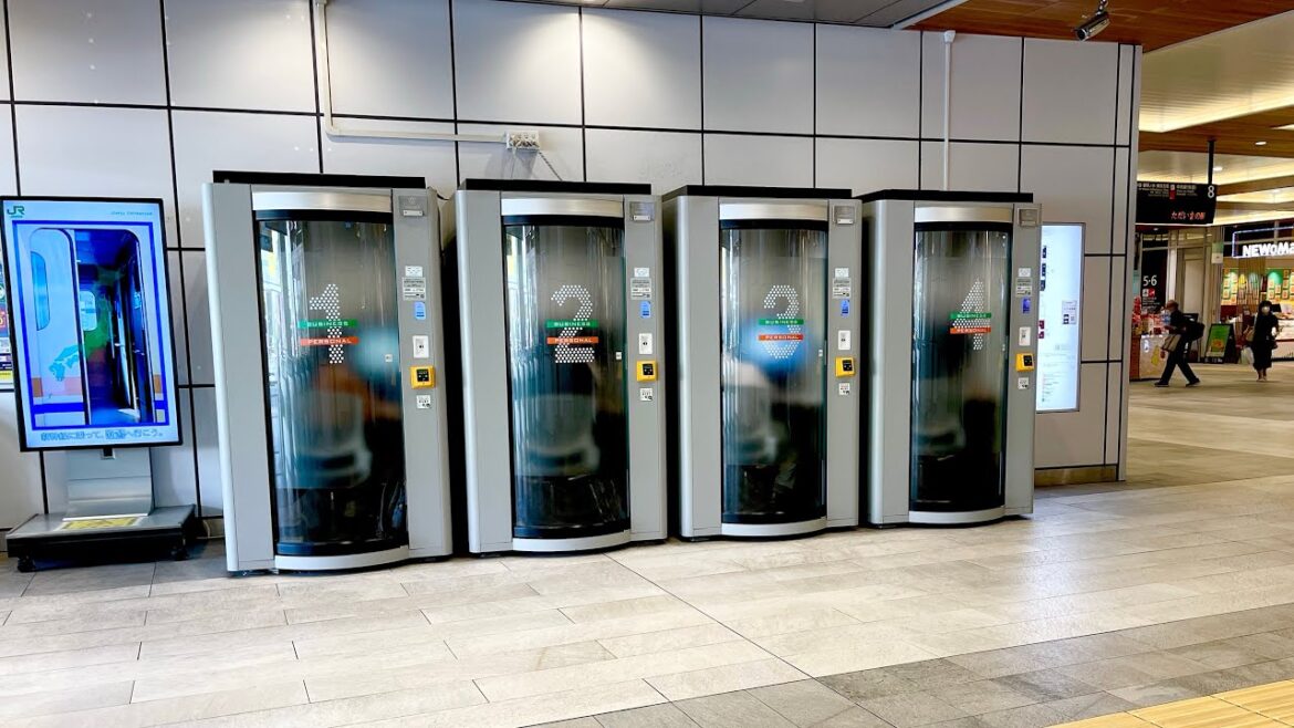 Trying Japan’s CAPSULE POD inside a Train Station in Tokyo