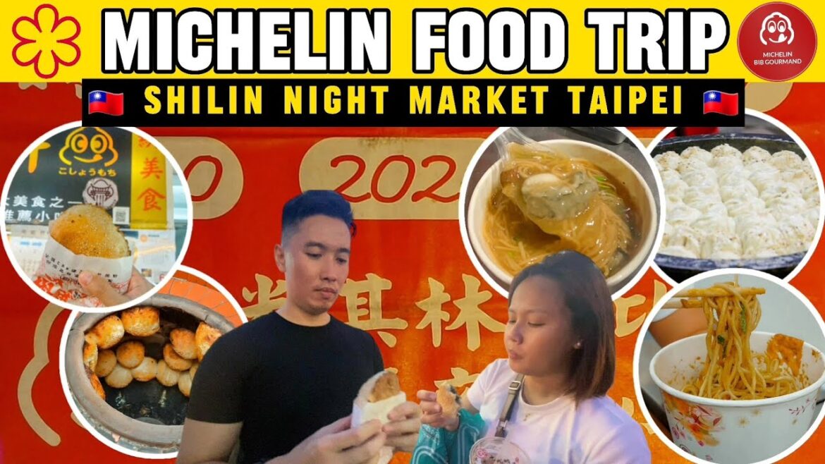 SHILIN MARKET TAIPEI: ONLY EATING MICHELIN FOOD + NIGHT MARKET STREETFOOD MUKBANG | TAIWAN VLOG 2023