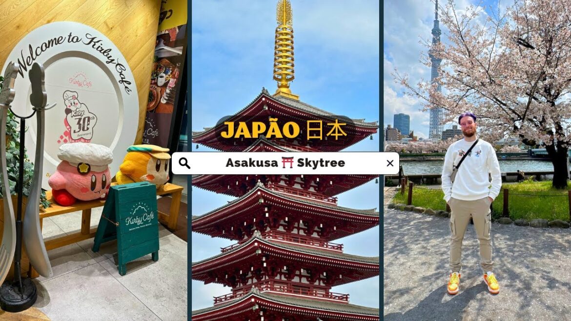 🌏 Viagem ao Japão: Asakusa ⛩️ Skytree | Episódio 2 📹