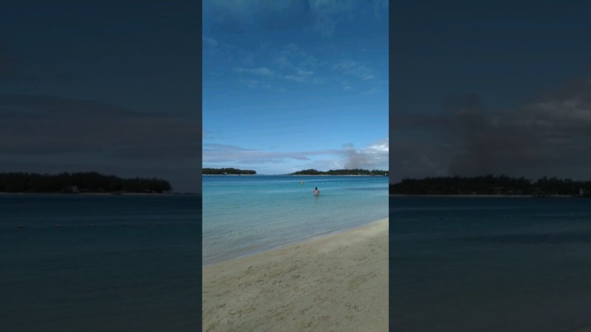 Blue bay beach | travel | Mauritius #shorts #mauritius Blue bay beach | travel | Mauritius #shorts #mauritius