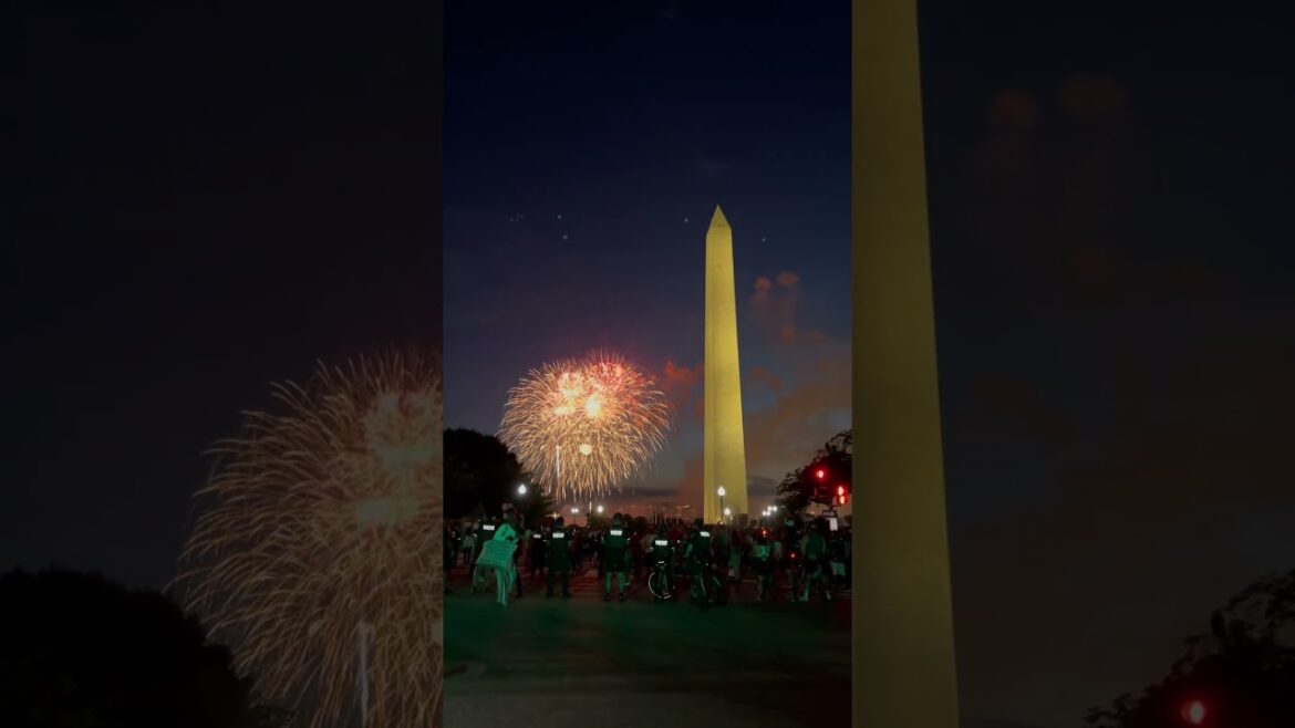 #fireworks #washingtonmonument #vacation #washingtondc #uk