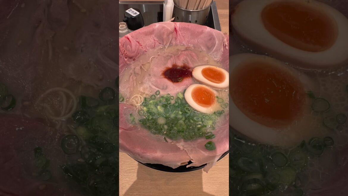 Fukuoka’s Savory Tonkotsu Ramen