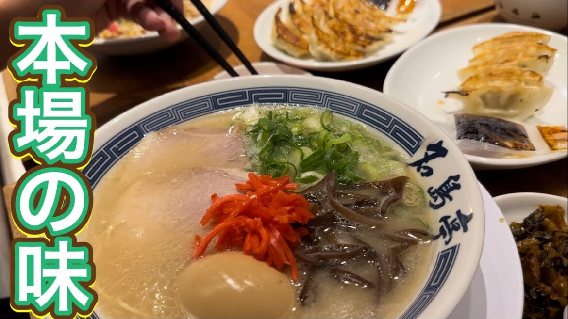 博多ラーメン 名島亭 ららぽーと横浜店 Najimatei Ramen 豚骨ラーメン 博多一口餃子 博多焼きめし チャーハン 長浜ラーメン 炒飯 グルメ ランチ おすすめ なじまてい 九州ラーメン