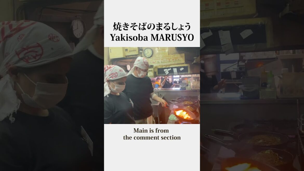 Japanese street food “Yakisoba” restaurant & How to make noodles with noodle making |【ランチ100食超え】焼きそば Japanese street food "Yakisoba" restaurant & How to make noodles with noodle making |【ランチ100食超え】焼きそば