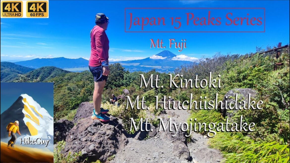 Ep106 Hike to Mt. Kintoki, Mt. Hiuchiishidake & Mt. Myojingatake ⭐ Kanagawa Japan Ep106 Hike to Mt. Kintoki, Mt. Hiuchiishidake & Mt. Myojingatake ⭐ Kanagawa Japan