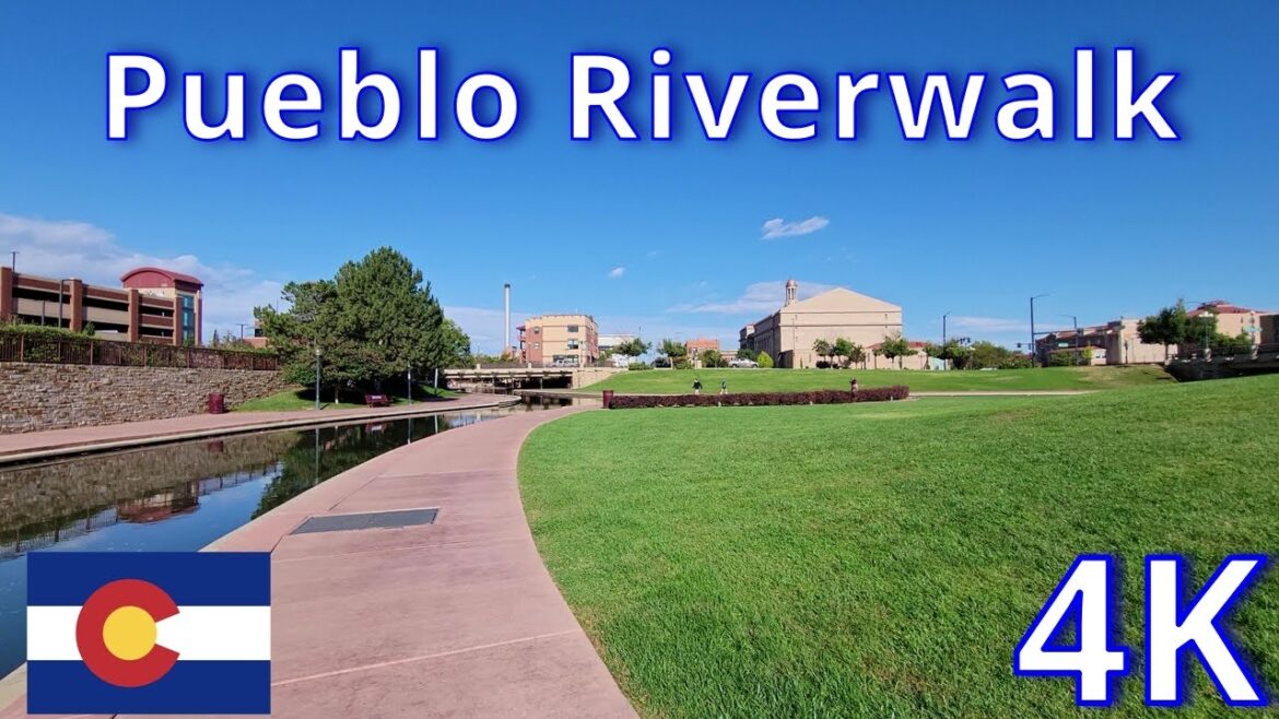 Pueblo Riverwalk | Walking Tour | 4k | Ambience | Colorado