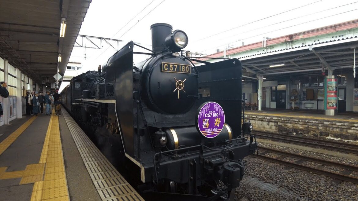 Riding Japan’s Steam Locomotive l SL Banetsu Monogatari Riding Japan's Steam Locomotive l SL Banetsu Monogatari