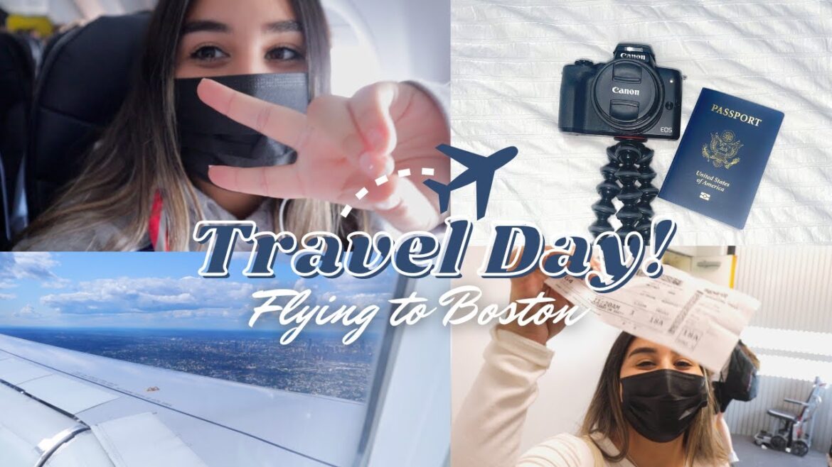 TRAVEL DAY VLOG: Airport Essentials, Pack With Me, Airport Outfit, & More!