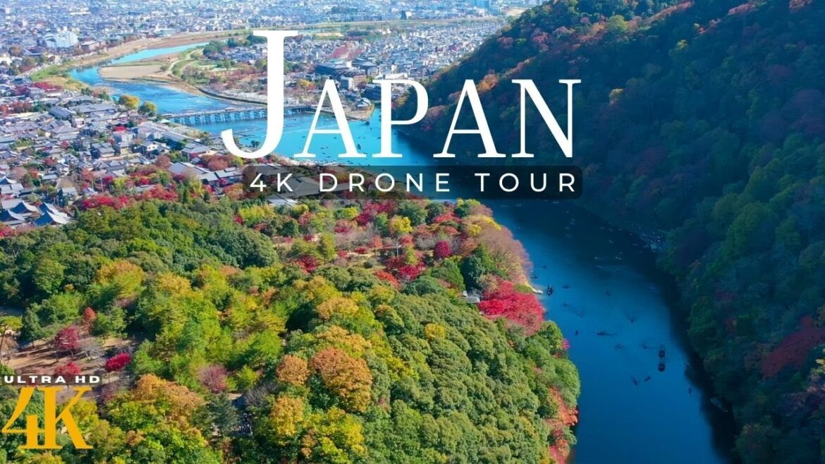 Japan in 4k ULTRA HD Drone tour | Land of The Rising Sun