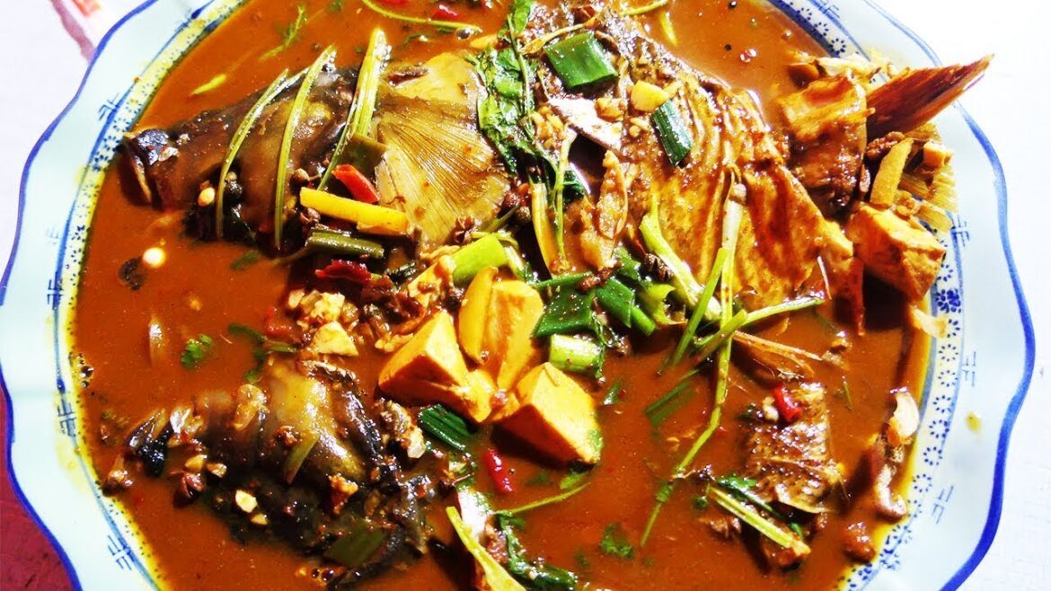 Authentic Carp Fish Curry with Tofu and Bean Curry Street Food Compilation 2018 | #mTube Foods