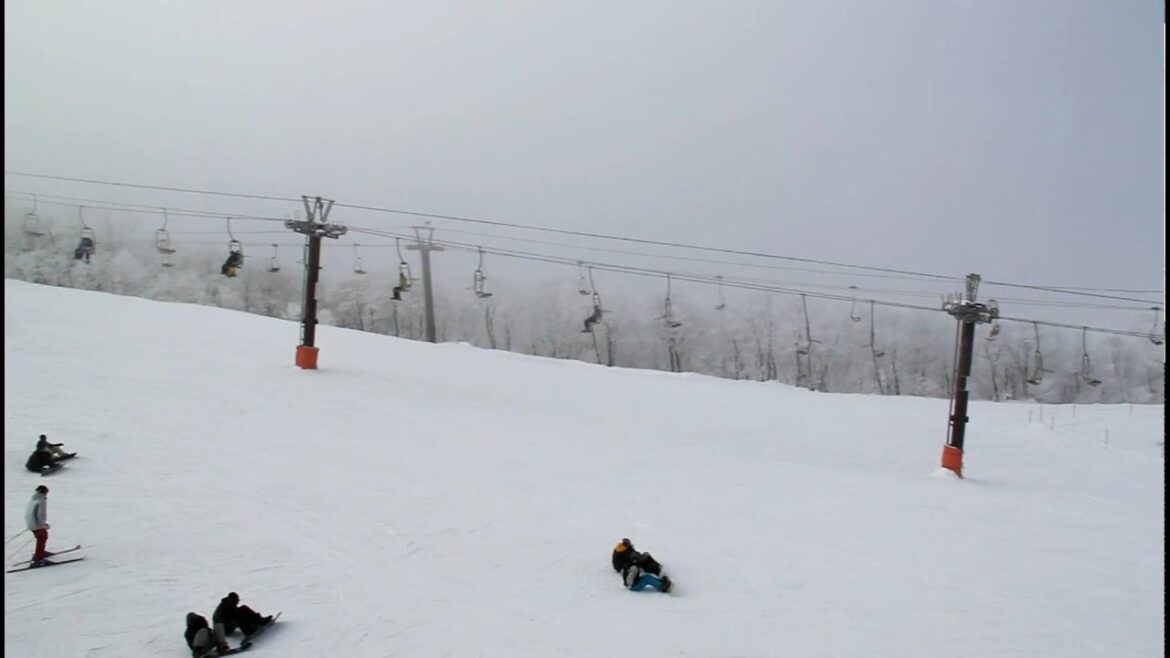 Hakuba Goryu Alps 1st chair lift (part 2)