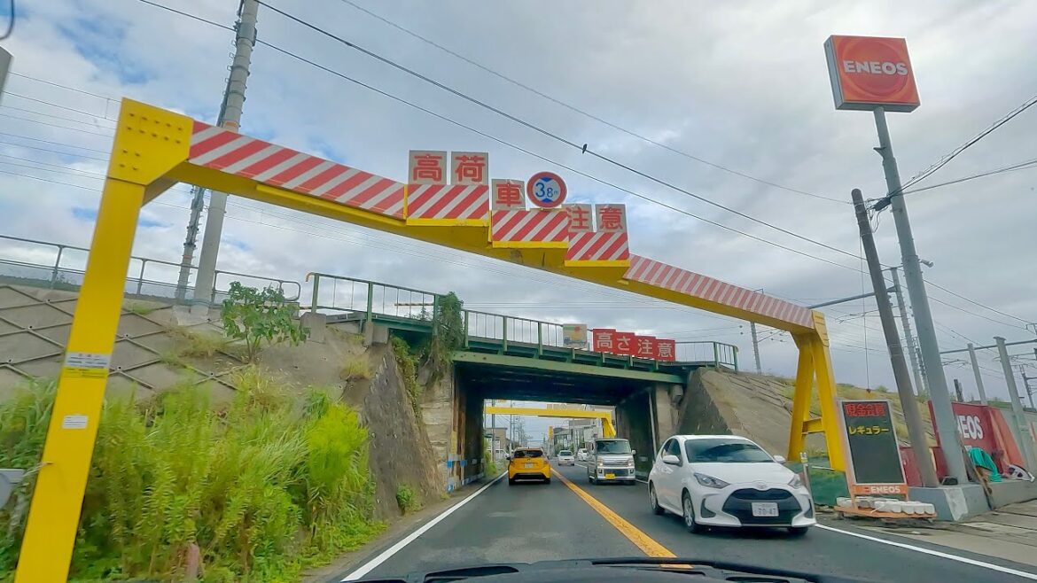 [車載動画 ドライブ] 岐阜県岐阜市から国道22号線で名古屋方面へ