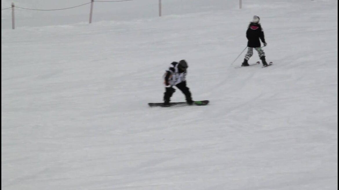 Hakuba Goryu Alps 1st chair lift (part 1)