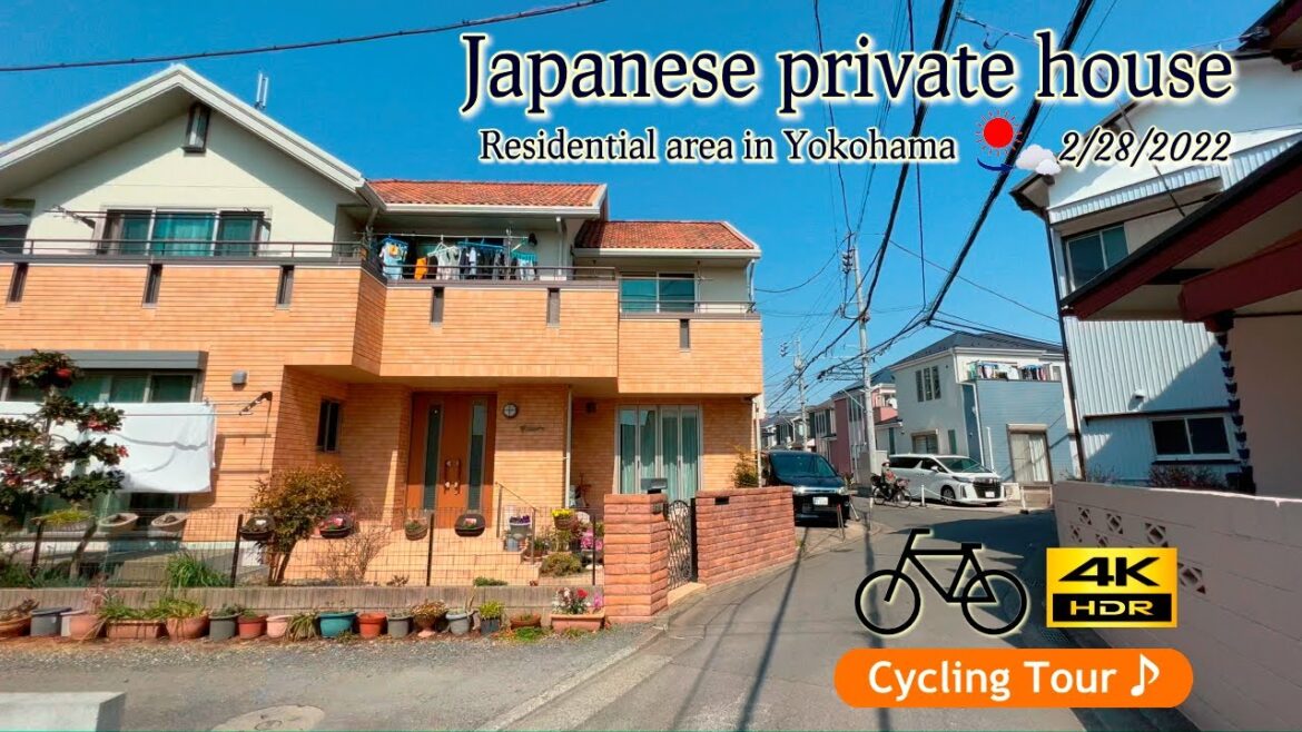 🚴♂️❻【4K・JAPAN/#54】VIRTUAL CYCLING TOUR★Residential area in Yokoham♪(Thrilling) 🚴♂️❻【4K・JAPAN/#54】VIRTUAL CYCLING TOUR★Residential area in Yokoham♪(Thrilling)