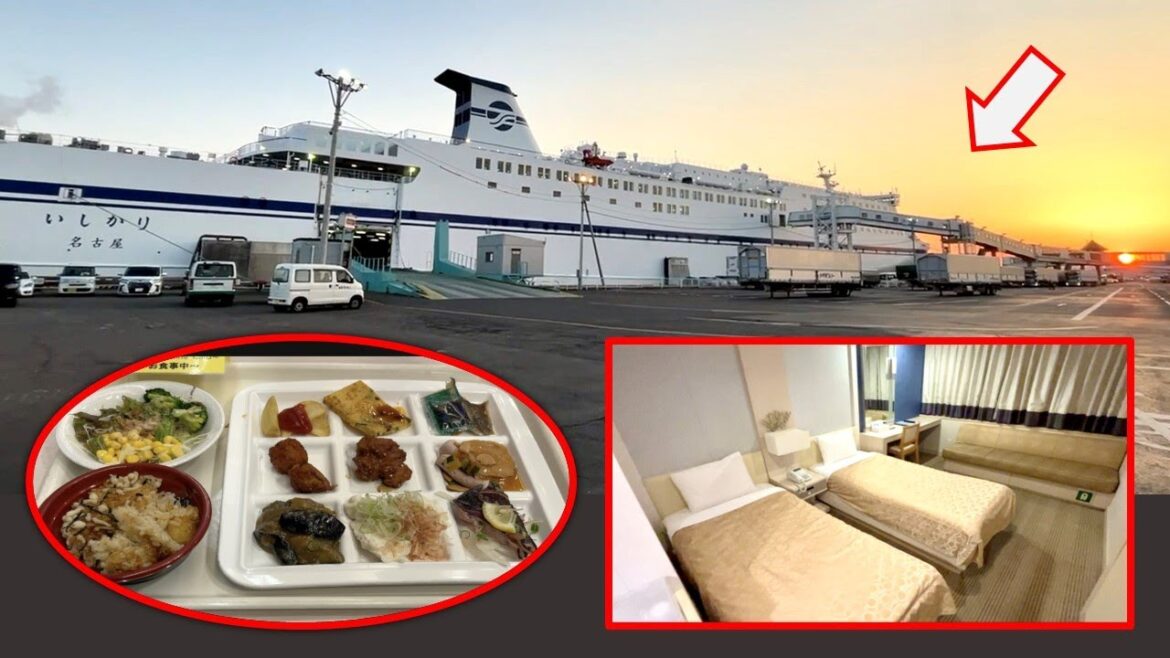 Riding on Japan's Famous Overnight Ferry "ISHIKARI"｜Sendai – Hokkaido🗾🚢