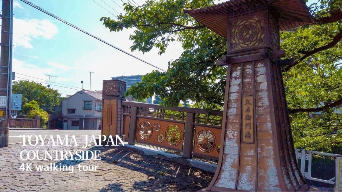 Japan Countryside City - TOYAMA 4K