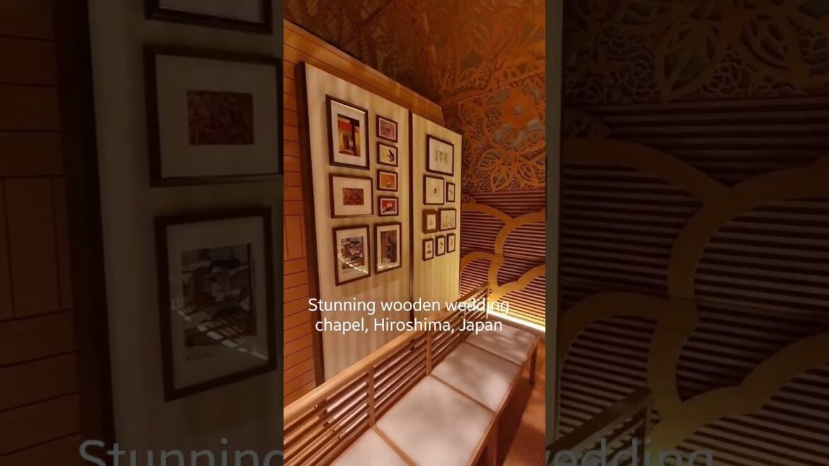 Stunning wooden wedding venue revealed, Hiroshima, Japan. #travel #hiroshimatravel #japan #wedding Stunning wooden wedding venue revealed, Hiroshima, Japan. #travel #hiroshimatravel #japan #wedding