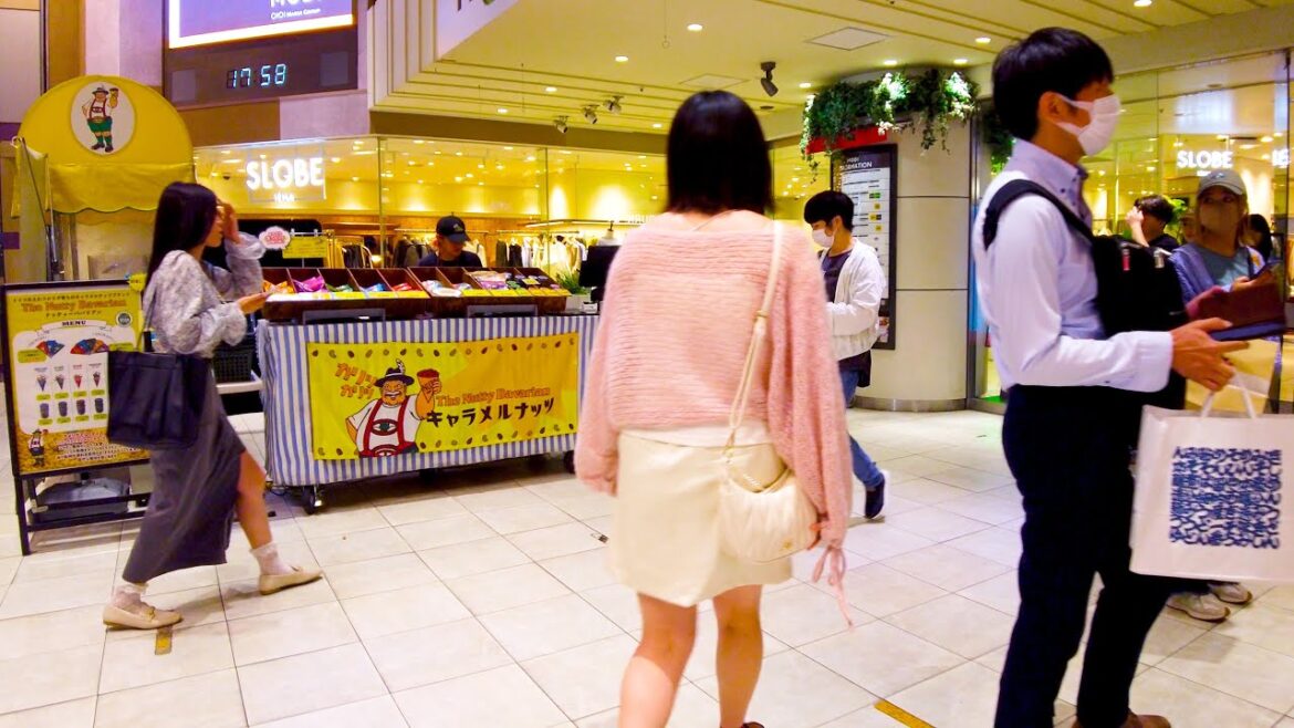 Machida in Tokyo🐶🍻Relaxing town♪💖4K ASMR Nonstop 1 hour 02 minutes