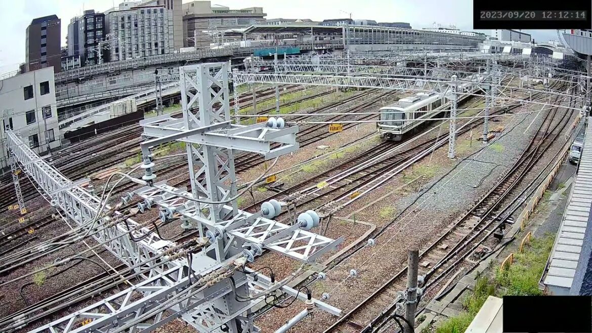 2023/09/20 12:00～【ARCHIVE】Kyoto Station Live Cam JR京都駅  鉄道ライブカメラ  京都ライブカメラ TrainCam