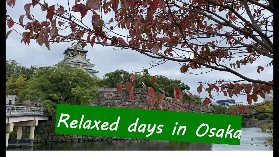 Castle, shopping, spa! Our formula for Osaka