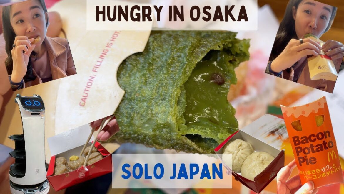 Unlocking Osaka: Solo Travel Experience Revealed (Gusto, 551 Horai, Burger King, Cafe Hopping)