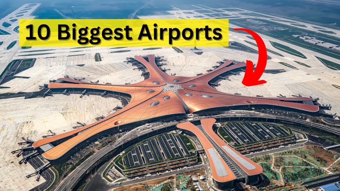 TOP 10 BIGGEST AIRPORTS IN THE WORLD | Top Influx TOP 10 BIGGEST AIRPORTS IN THE WORLD | Top Influx
