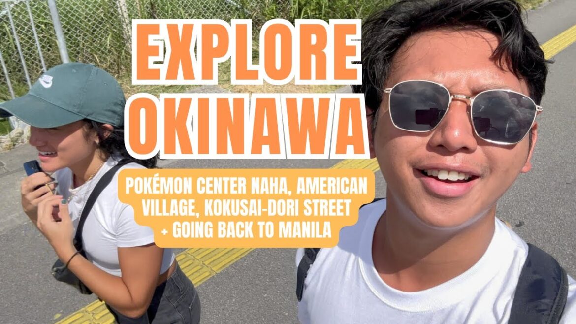 Explore OKINAWA in 24 HRS | Pokemon Center Naha, American Village, Kokusai-dori • RJ Tries to Travel