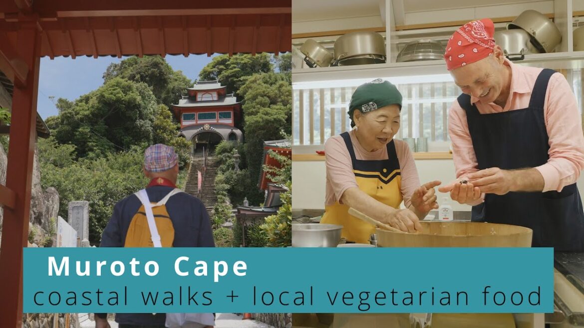 Muroto Cape, coastal walks + local vegetarian food Muroto Cape, coastal walks + local vegetarian food