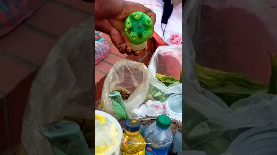 Elephant Apple and Mixed Fruit Vorta | Bangladeshi Street Food #StreetFoodChannel #Shorts  #foodman