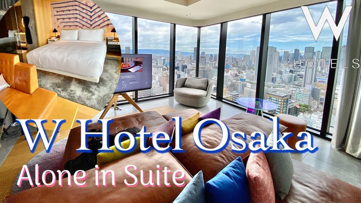 W Hotel Osaka | I stayed at a Suite in a party-people’s hotel alone W Hotel Osaka | I stayed at a Suite in a party-people's hotel alone