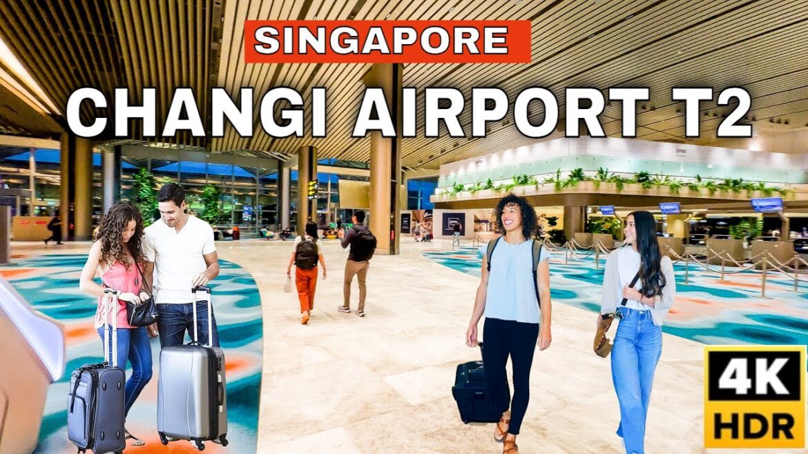 Newly Opened Changi Airport Terminal 2 Northern Wing Tour 🇸🇬🛫