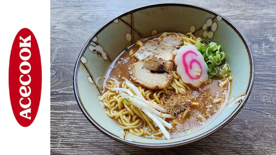 Acecook Tategata Nomihosu Wakayama Kotteri Chuka Soba – Japan — Instant Noodle Recipe Time — EP 1863