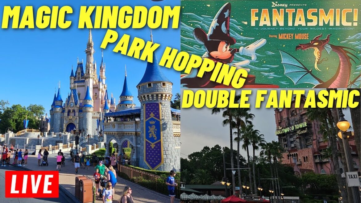 π΄ LIVE: Magic Kingdom to Hollywood Studios park hopping Sunday for rides, shows and the Fantasmic π΄ LIVE: Magic Kingdom to Hollywood Studios park hopping Sunday for rides, shows and the Fantasmic